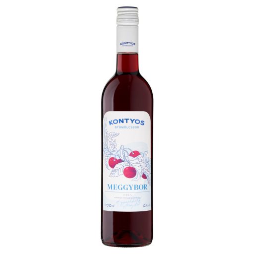 Kontyos édes meggybor 12% 750 ml