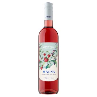 Kontyos édes alma-málnabor 9% 750 ml