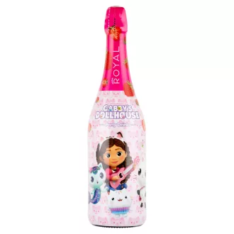   Party Drink szénsavas üdítőital 0,75l Gabby's Dollhouse szamóca ízű