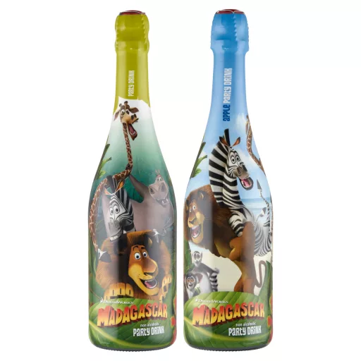 Party Drink szénsavas üdítőital 0,75l Madagaszkár alma 