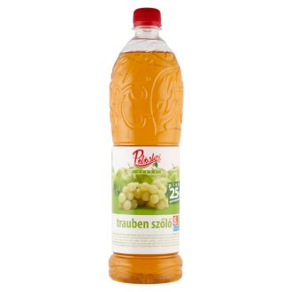   Pölöskei trauben szőlő ízű szörp cukorral és édesítőszerrel 1 l