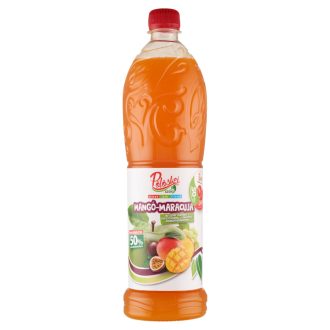   Pölöskei mangó-maracuja ízű szörp cukorral és édesítőszerrel, csökkentett energiatartalommal 1 l