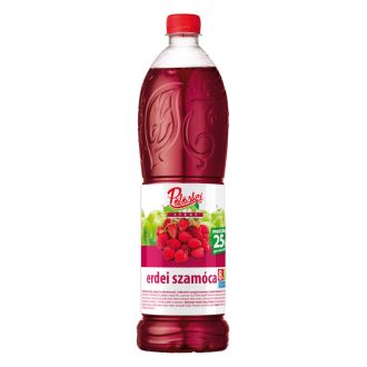 Pölöskei syrup/ Erdei szamóca ízű szörp 1l  25+25%