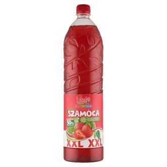   Pölöskei szamóca ízű szörp cukorral és édesítőszerrel, csökkentett energiatartalommal 1,5 l