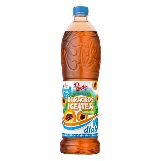 Pölöskei gyümölcsszörp 1,5l ice tea barack 50% XXL + 50Ft visszaváltási díj