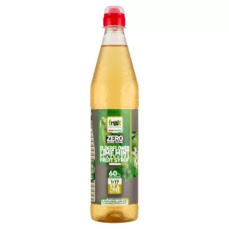Fruit Fresh bodza lime menta ízű gyümölcsszörp 700 ml