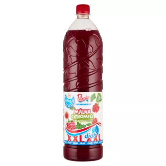   Pölöskei Diab XXL málna citromfű ízű szörp édesítőszerekkel 1,5 l
