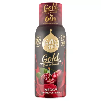 FruttaMax Gold meggy gyümölcsszörp 500 ml