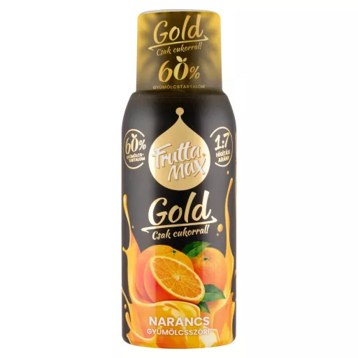 FruttaMax Gold narancs gyümölcsszörp 500 ml