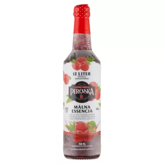   Piroska Málna Essencia málna ízű gyümölcsszörp cukorral és édesítőszerrel 0,5 l