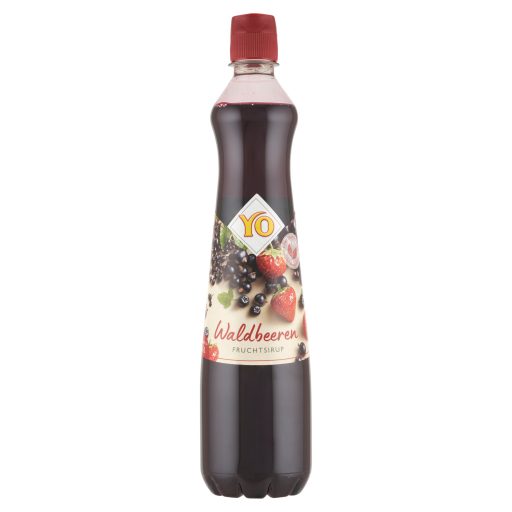 Yo erdei gyümölcs ízesítésű szörp 0,7 l