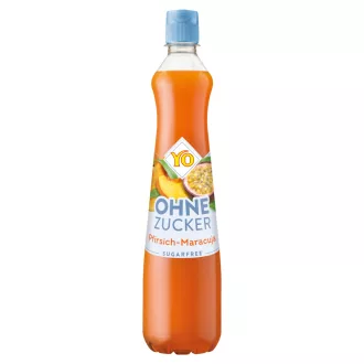   Yo őszibarack-maracuja ízesítésű szörp édesítőszerrel 0,7 l