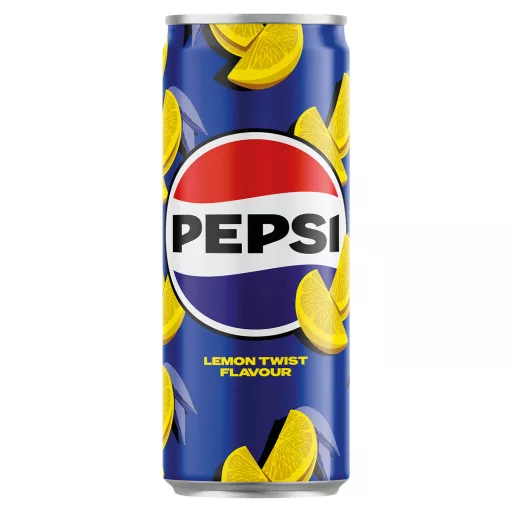 Pepsi Cola szénsavas üdítő 0,33l Twist Sleek 