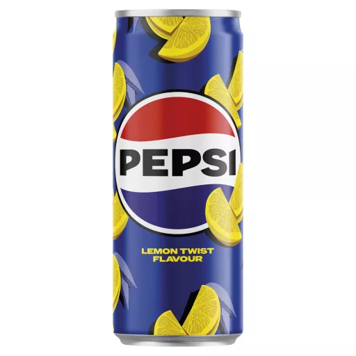 Pepsi Cola szénsavas üdítő 0,33l Twist Sleek 