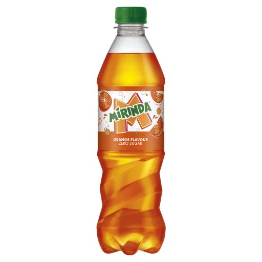 Mirinda energiamentes narancsízű szénsavas üdítőital édesítőszerekkel 0,5 l