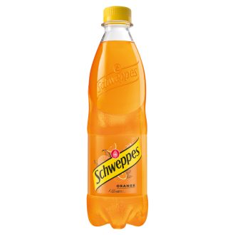   Schweppes narancsízű szénsavas üdítőital cukorral és édesítőszerekkel 0,5 l