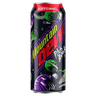 Mountain Dew szénsavas üdítő 0,5l Pitch Black