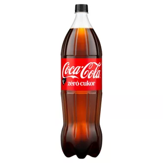   Coca-Cola zéró cukor colaízű energiamentes szénsavas üdítőital édesítőszerekkel 1,75 l