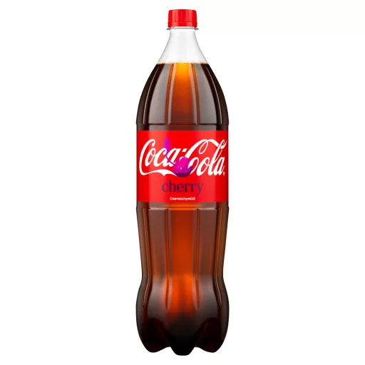 Coca-Cola Cherry cola- és cseresznyeízű szénsavas üdítőital 1,75 l