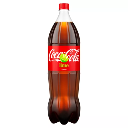 Coca-Cola Lime cola- és limeízű szénsavas üdítőital 1,75 l