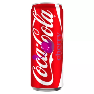   Coca-Cola Cherry cola- és cseresznyeízű szénsavas üdítőital 330 ml