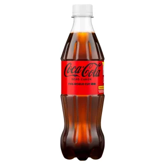   Coca-Cola zéró cukor colaízű energiamentes szénsavas üdítőital édesítőszerekkel 500 ml