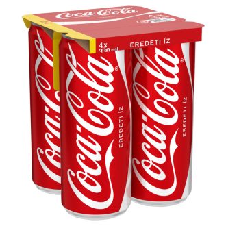 Coca-Cola colaízű szénsavas üdítőital 4 x 330 ml
