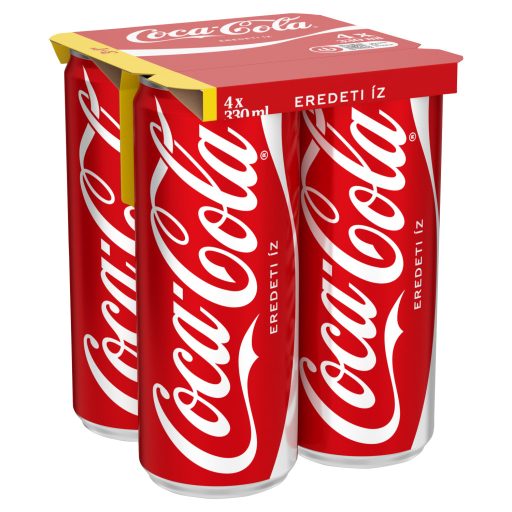 Coca-Cola colaízű szénsavas üdítőital 4 x 330 ml