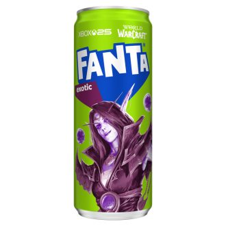   Fanta szénsavas üdítőital 0,33l Exotic + 50Ft visszaváltási díj