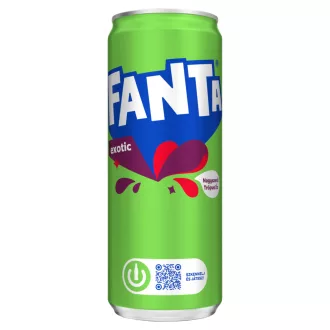   Fanta Exotic szénsavas trópusi gyümölcsízű üdítőital 330 ml
