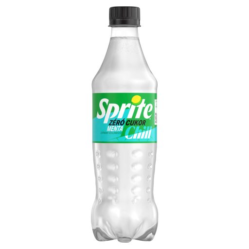 Sprite szénsavas üdítőital 0,5l Chill citrom, lime, menta, zéró cukor + 50Ft visszaváltási díj