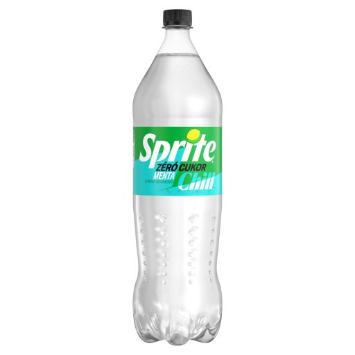 Sprite szénsavas üdítőital 1,75l Chill citrom, lime, menta, zéró cukor + 50Ft visszaváltási díj