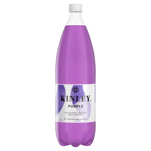 Kinley szénsavas üdítőital 1,5l purple 