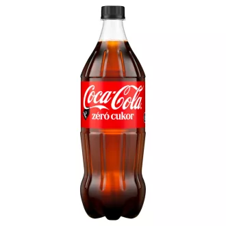   Coca-Cola zéró cukor colaízű energiamentes szénsavas üdítőital édesítőszerekkel 1 l
