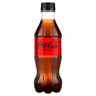   Coca-Cola zéró cukor colaízű energiamentes szénsavas üdítőital édesítőszerekkel 300 ml