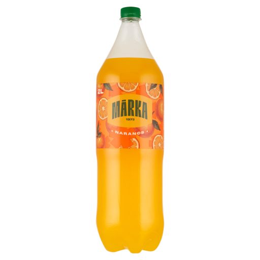 Márka narancs szénsavas üdítőital cukorral és édesítőszerrel 2 l