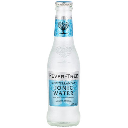 Fever Tree szénsavas üdítőital 200ml tonic mediterrean