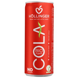 Höllinger szénsavas üdítőital 250ml Cola bio