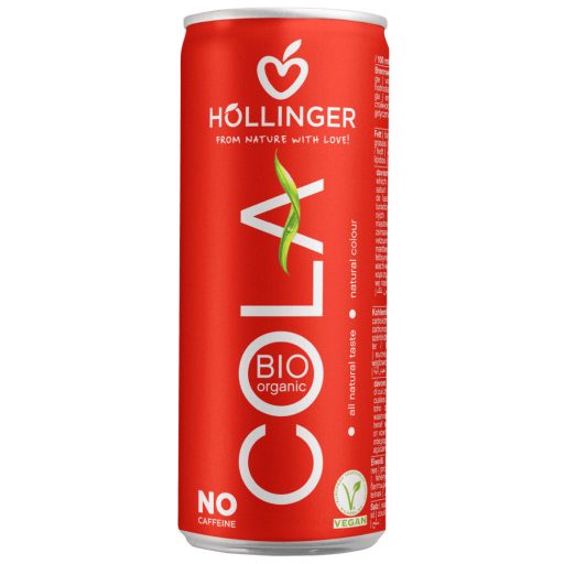 Höllinger szénsavas üdítőital 250ml Cola bio