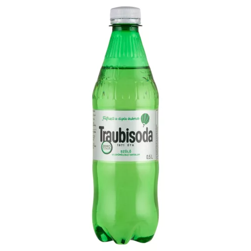 Traubisoda szőlő szénsavas, energiamentes üdítőital édesítőszerekkel 0,5 l