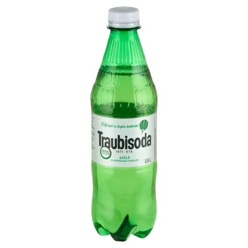 Traubisoda szőlő szénsavas, energiamentes üdítőital édesítőszerekkel 0,5 l