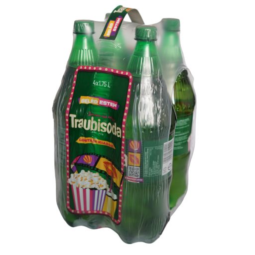 Traubisoda szénsavas üdítőital 4x1,75l szőlő + 200Ft visszaváltási díj