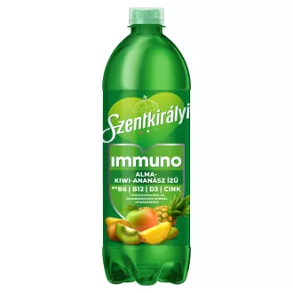   Szentkirályi Immuno alma-kiwi-ananász ízű szén-dioxiddal enyhén dúsított üdítőital 700 ml