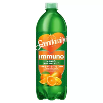   Szentkirályi Immuno mangó-narancs ízű szén-dioxiddal enyhén dúsított üdítőital 700 ml