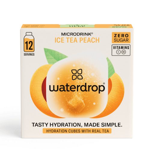 Waterdrop pezsgőkocka barackízű üdítőital készítésére 12 x 2,1 g (25,2 g)