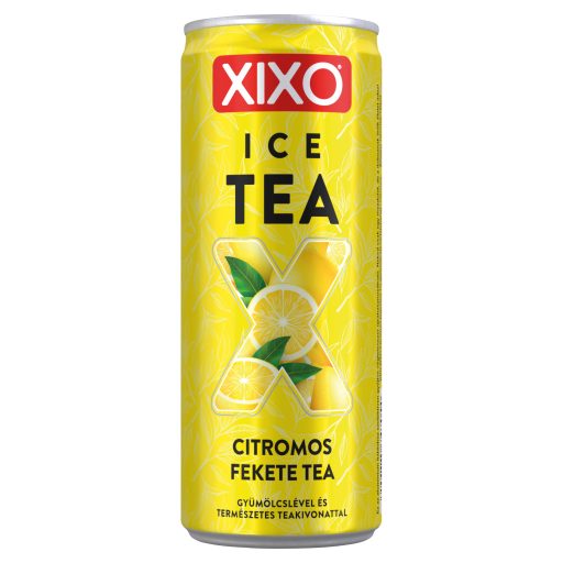 XIXO Ice Tea citromos jegestea gyümölcslével és természetes teakivonattal 250 ml