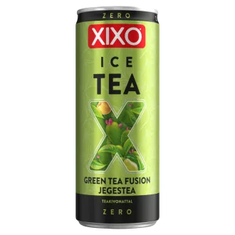   Xixo szénsavmentes üdítőital 250ml ice tea Fusion Zero (zöld tea)