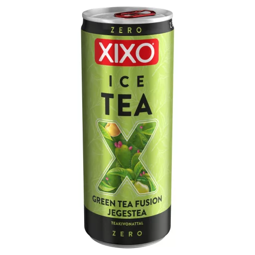 Xixo szénsavmentes üdítőital 250ml ice tea Fusion Zero (zöld tea)