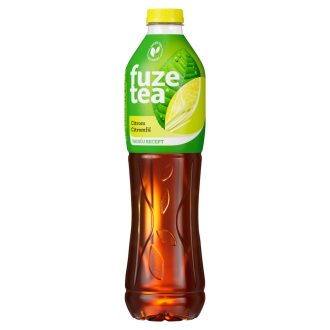   Fuze Tea szénsavmentes citrom- és citromfű-ízű üdítőital fekete tea kivonattal 1,5 l