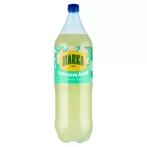 Márka Limonádé bodza-lime ízű szénsavas üdítőital cukorral 2 l